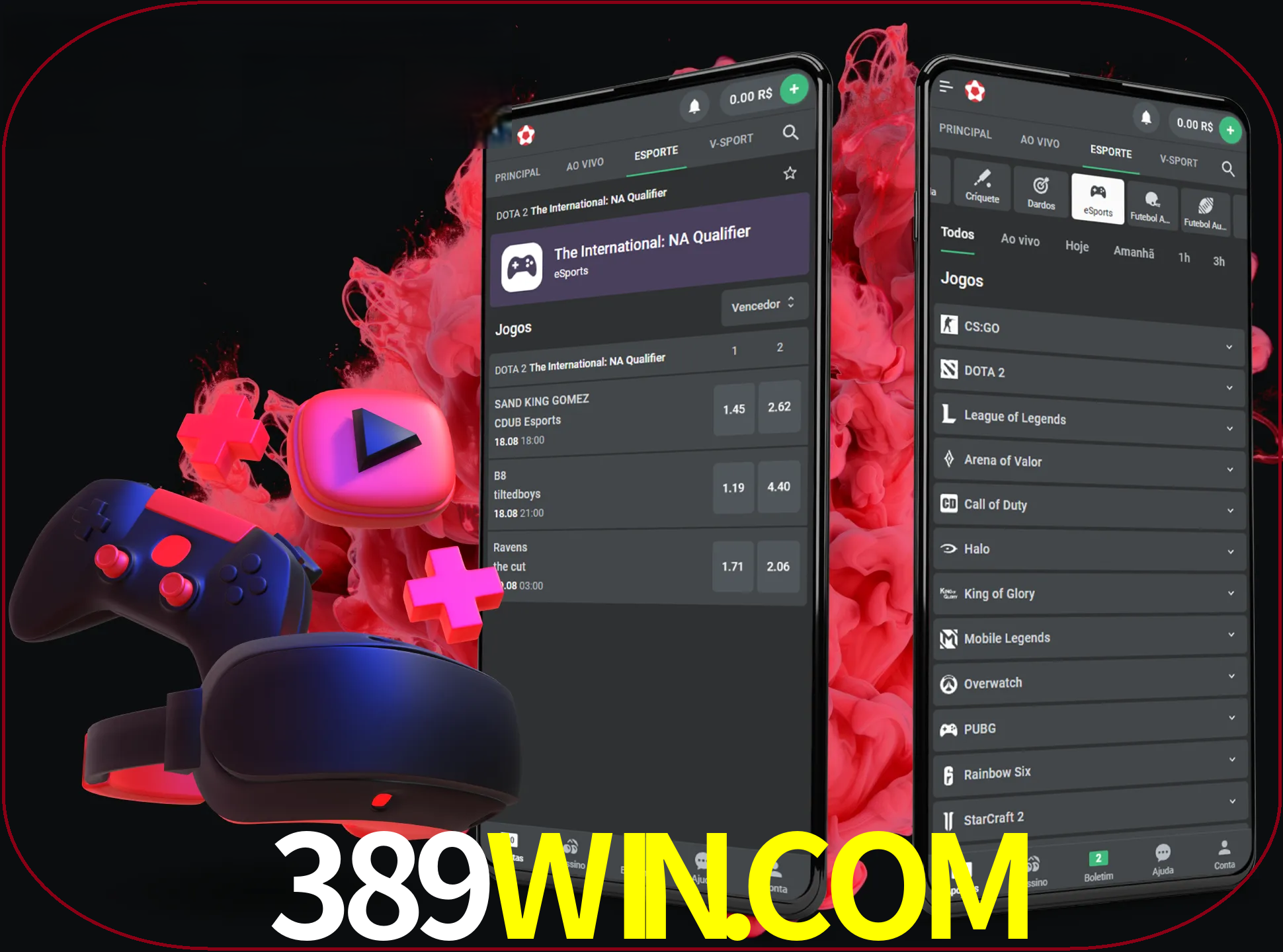 Para ter a aplicação móvel 389win no seu smartphone, basta descarregar o ficheiro apk e seguir as instruções.