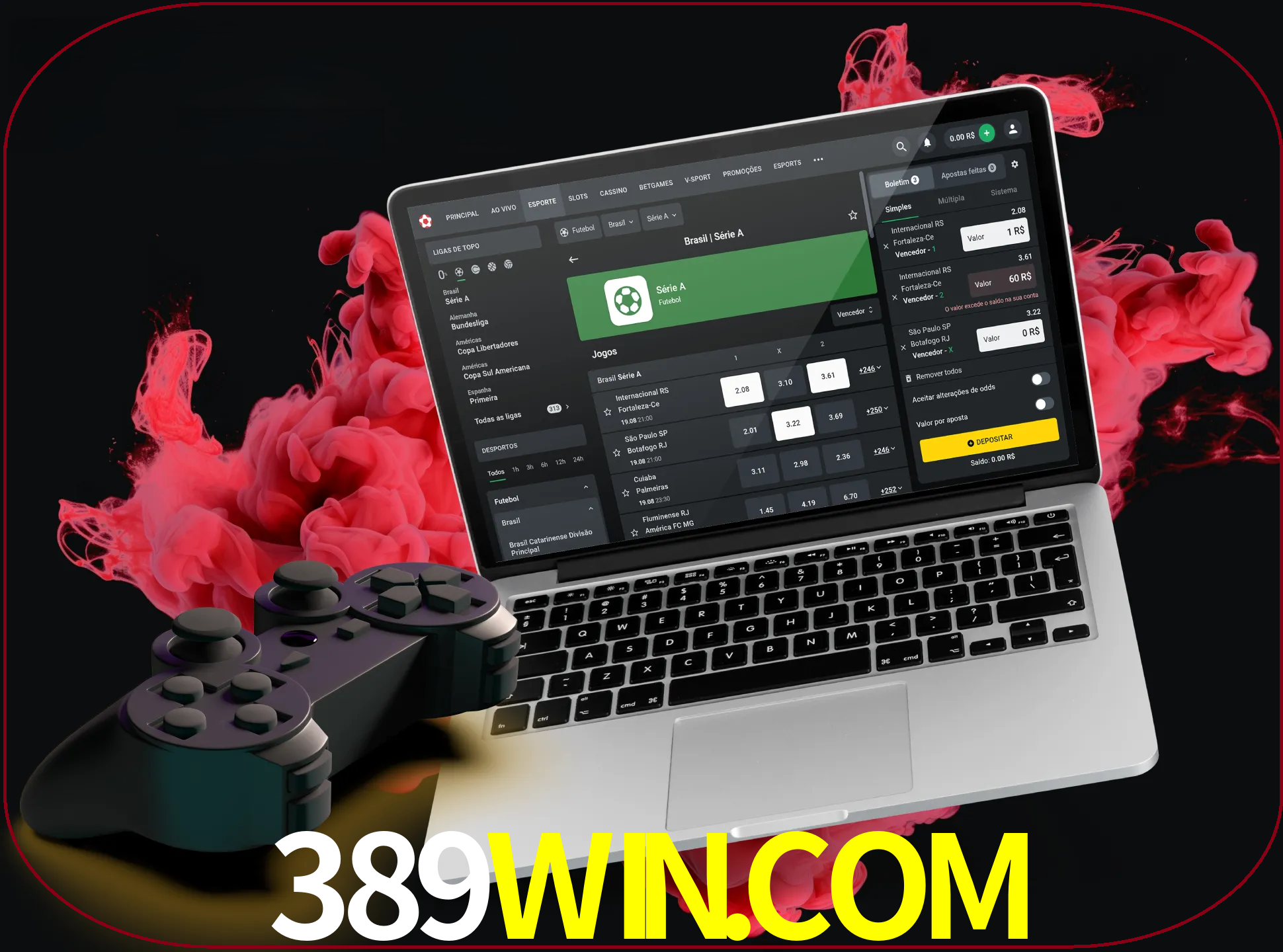 Visite a secção especial de jogos de vídeo em 389win para descobrir em que jogos pode apostar e ganhar muito dinheiro.
