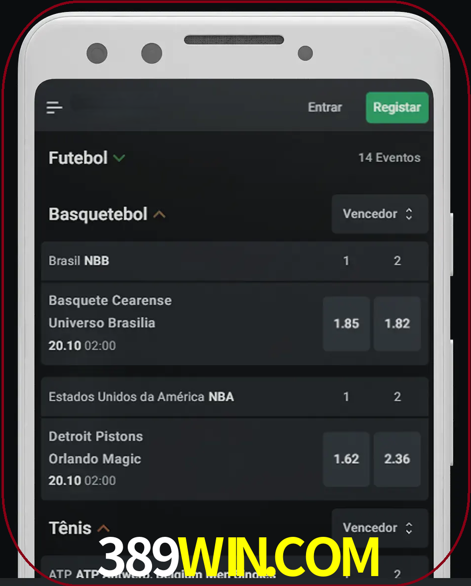Aposte e assista aos esportes em formato ao vivo.