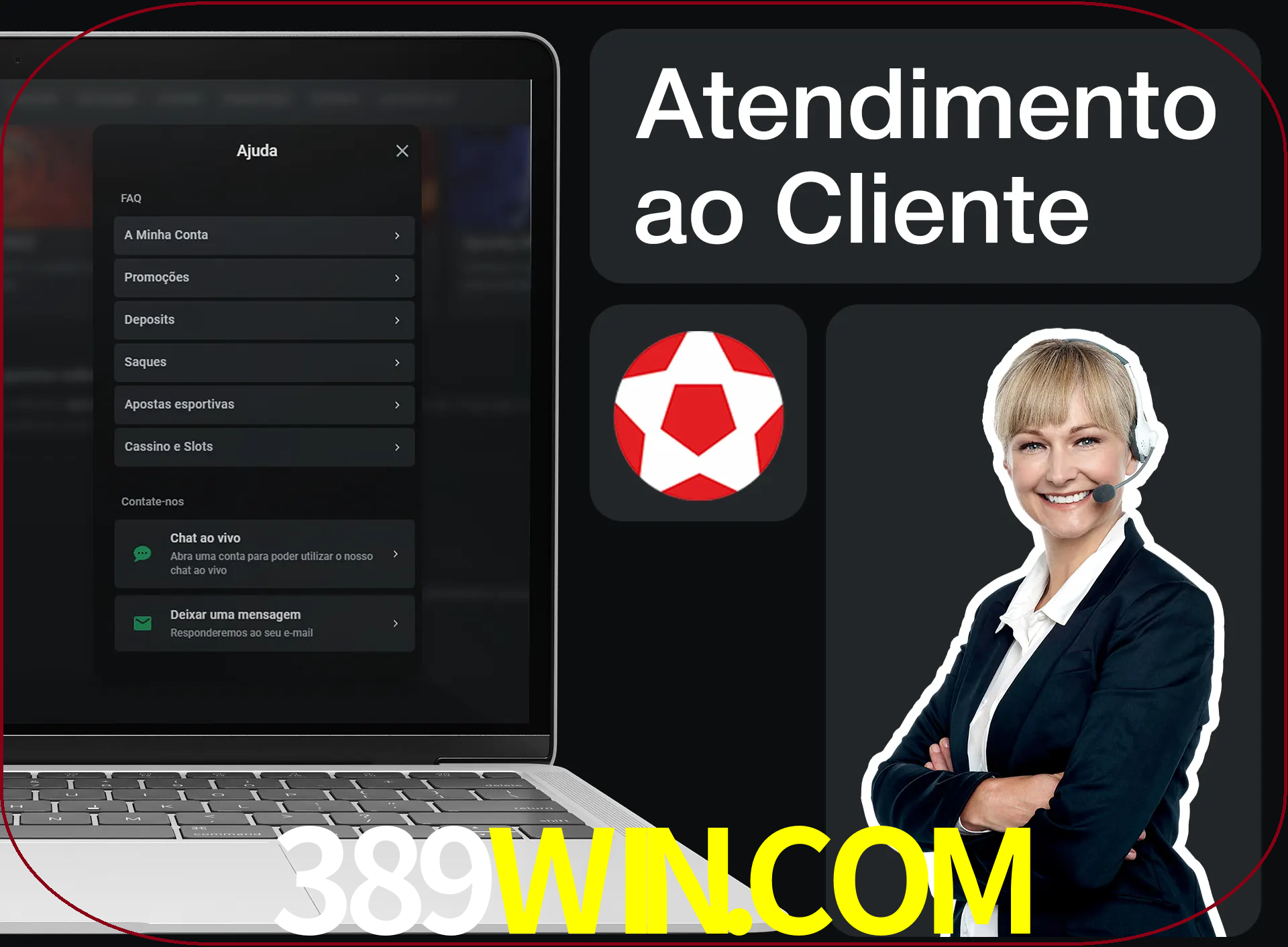 Você pode pedir nosso apoio para ajudar.